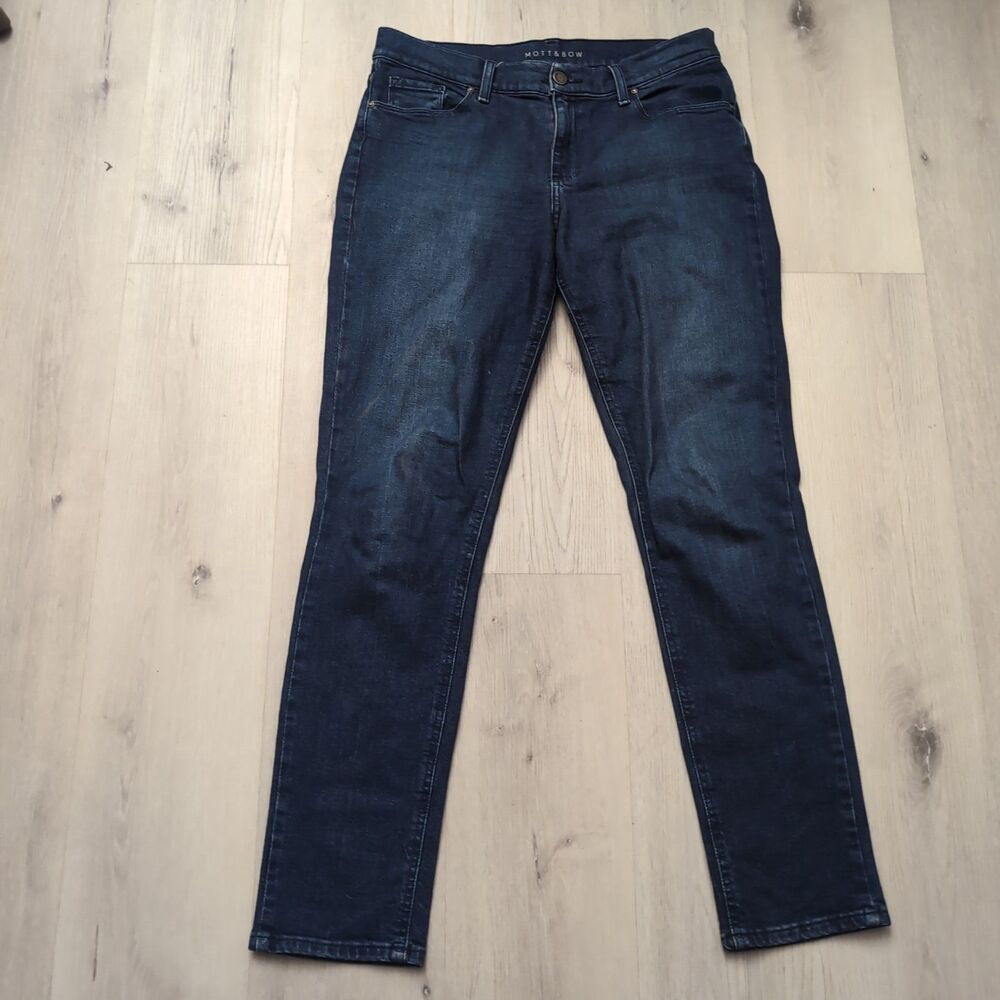 Mott & Bow Jeans Mens 29 Blue Slight Stretch Mott Bow Jeans